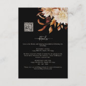 ブラック秋詳細 エンクロージャーカード (正面)