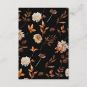 ブラック秋詳細 エンクロージャーカード (裏面)