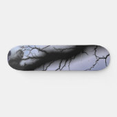 ブラック稲妻スケートボード スケートボード (横)