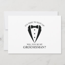 ブラック結婚のTuxedoスーツのグロムスマン提案 招待状