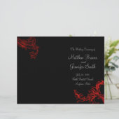 ブラック結婚ズのサービス受注と式典プログラム (スタンド正面)