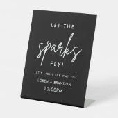 ブラック結婚ズスパーカー送信台座標識 台座サイン (正面)