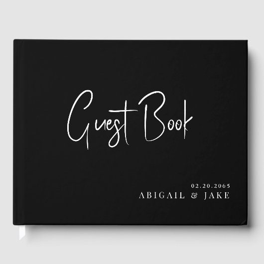 ブラック結婚ズ ゲストブック (正面)