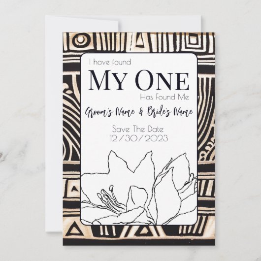 ブラック結婚ズ セーブザデート (正面)