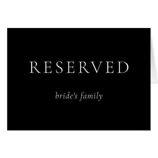 ブラック結婚ズ・ミニマル専有花嫁の家族 (正面横)