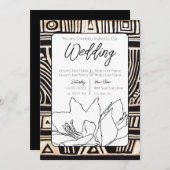 ブラック結婚ズ 招待状 (正面/裏面)