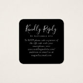 ブラック結婚ズWebサイトQRコードRSVP (正面)