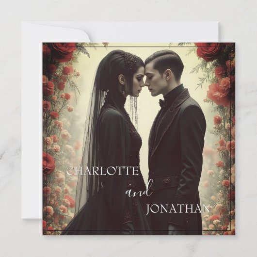 ブラック結婚・エレガンスのロマンチック (正面)