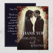 ブラック結婚・エレガンスのロマンチック (正面/裏面)