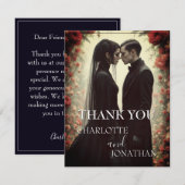 ブラック結婚・エレガンスのロマンチック (正面/裏面)