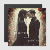 ブラック結婚・エレガンスのロマンチック (正面/裏面)