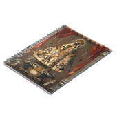 ブラック絵画マドンナ1745年 ノートブック (左側)