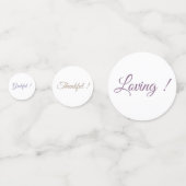 ブラック縁どコリードッグ誕生日 コンフェッティ (裏面)