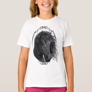 ブラック美しいシャツ Tシャツ