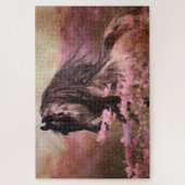 ブラック美しいフライアシアンホース – パズル (縦)