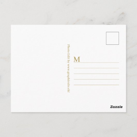 ブラック美しいフリシアンホース – はがき (裏面)