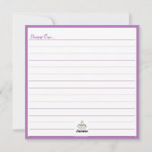 ブラック美しいフリシアンホース – グリーティングカード シーズンカード (裏面)