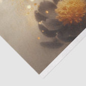 ブラック美しい牡丹バラデクページティッシュペーパー 薄葉紙 (詳細)