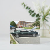 ブラック美しい2 ポストカード (スタンド正面)