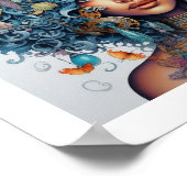 ブラック美しい – まぶしいマルチバースミューズ ポスター (角)