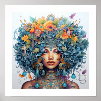 ブラック美しい – まぶしいマルチバースミューズ ポスター