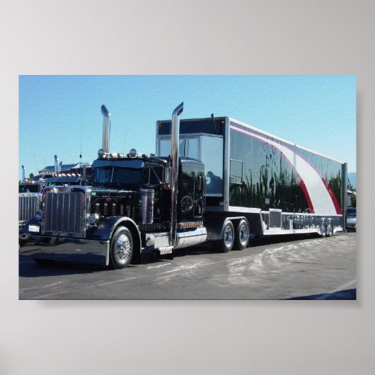 ブラック美しい ポスター (正面)