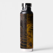 ブラック自然インスパイア引用文ウォーターボトル ウォーターボトル (右面)