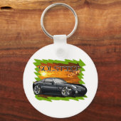 ブラック至クーペ キーホルダー (正面)