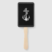 ブラック航海のいかり結婚のハンドファン ハンドファン (裏面)