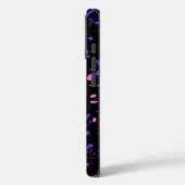 ブラック芸術的のパターンデザイン Case-Mate iPhoneケース (裏面 / 左)