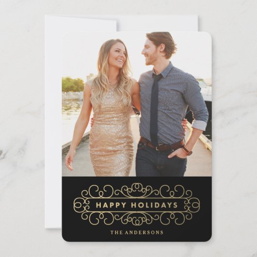 ブラック華美で休日 シーズンカード (正面)