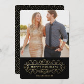 ブラック華美で休日 シーズンカード (正面/裏面)