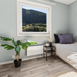 ブラック葉パターンLavender Accent Pill アクセントクッション