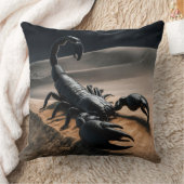 ブラック蠍座 クッション (ブランケット)