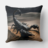 ブラック蠍座 クッション (裏面)