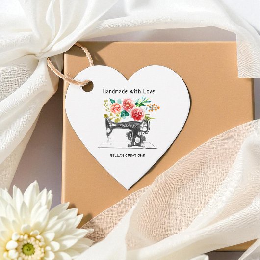 ブラック裁縫マシンテーラーブティック フェイバータグ