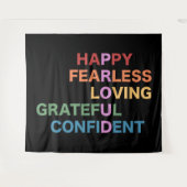 ブラック誇りを持ったタペストリー タペストリー (正面(横))