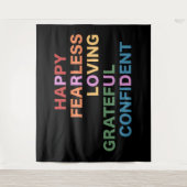 ブラック誇りを持ったタペストリー タペストリー (正面)