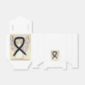 ブラック認識度リボンエンジェルパーティーお気に入りボックス フェイバーボックス (折り畳みなし)