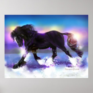 ブラック足シャーポスター ポスター