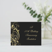 ブラック金ゴールドが50周年記念を飾る 招待状 (スタンド正面)
