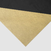 ブラック金ゴールドとピンクカラーブロックグラモダンム三角形 薄葉紙 (詳細)