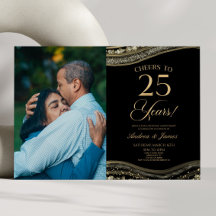 ブラック金ゴールドアゲート25結婚周年記念パーティー