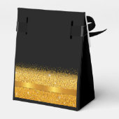 ブラック金ゴールドエレガントサンキュー フェイバーボックス (裏面サイド)