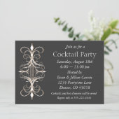 ブラック金ゴールドカクテルパーティー 招待状 (スタンド正面)