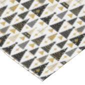 ブラック金ゴールドクリスマスパターン#25 ID1009 テーブルクロス (アングル)