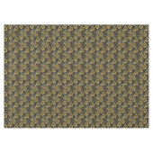 ブラック金ゴールドクリスマスパターン#29 ID1009 テーブルクロス (正面(横))