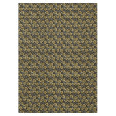 ブラック金ゴールドクリスマスパターン#29 ID1009 テーブルクロス (正面)