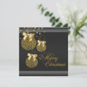 ブラック金ゴールドクリスマスパーティー 招待状 (スタンド正面)