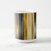 ブラック金ゴールドクリスマスファラパターン#27 ID1009 コーヒーマグカップ (中央)